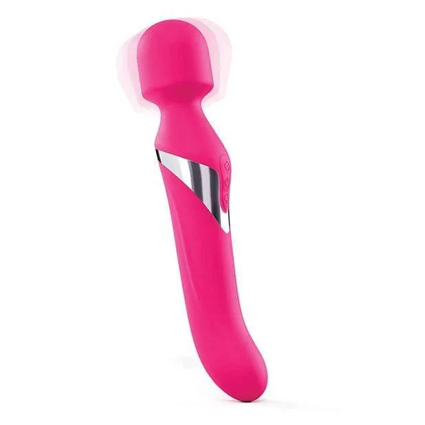Dorcel - Dual Orgasm Rechargeable Wand Massager (Pink)