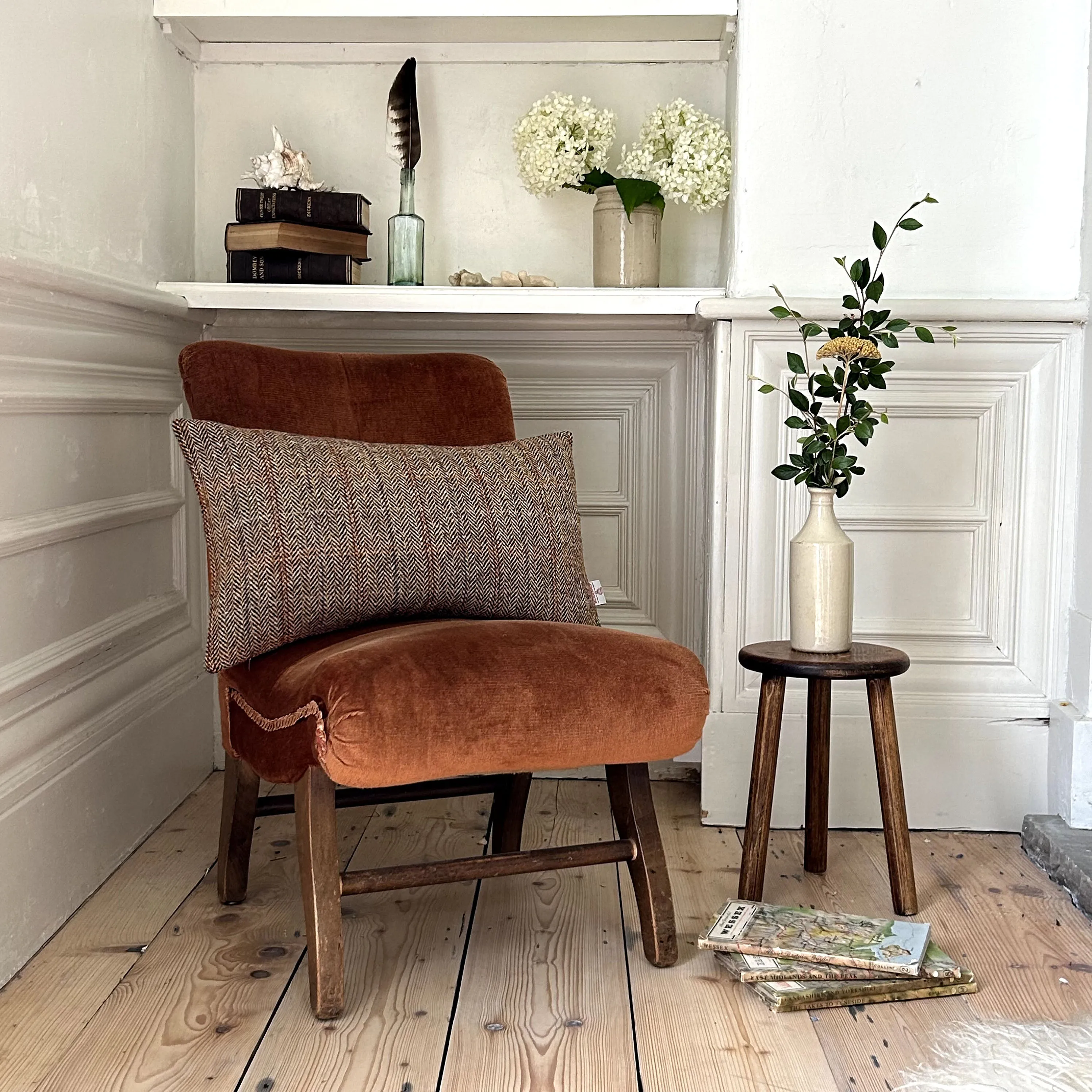 Eriskay Herringbone Lumbar Cushion