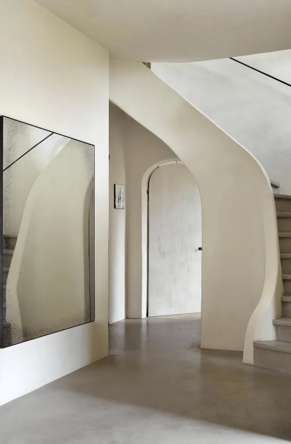 ETNHICRAFT AGED WALL MIRROR RECTANGLE