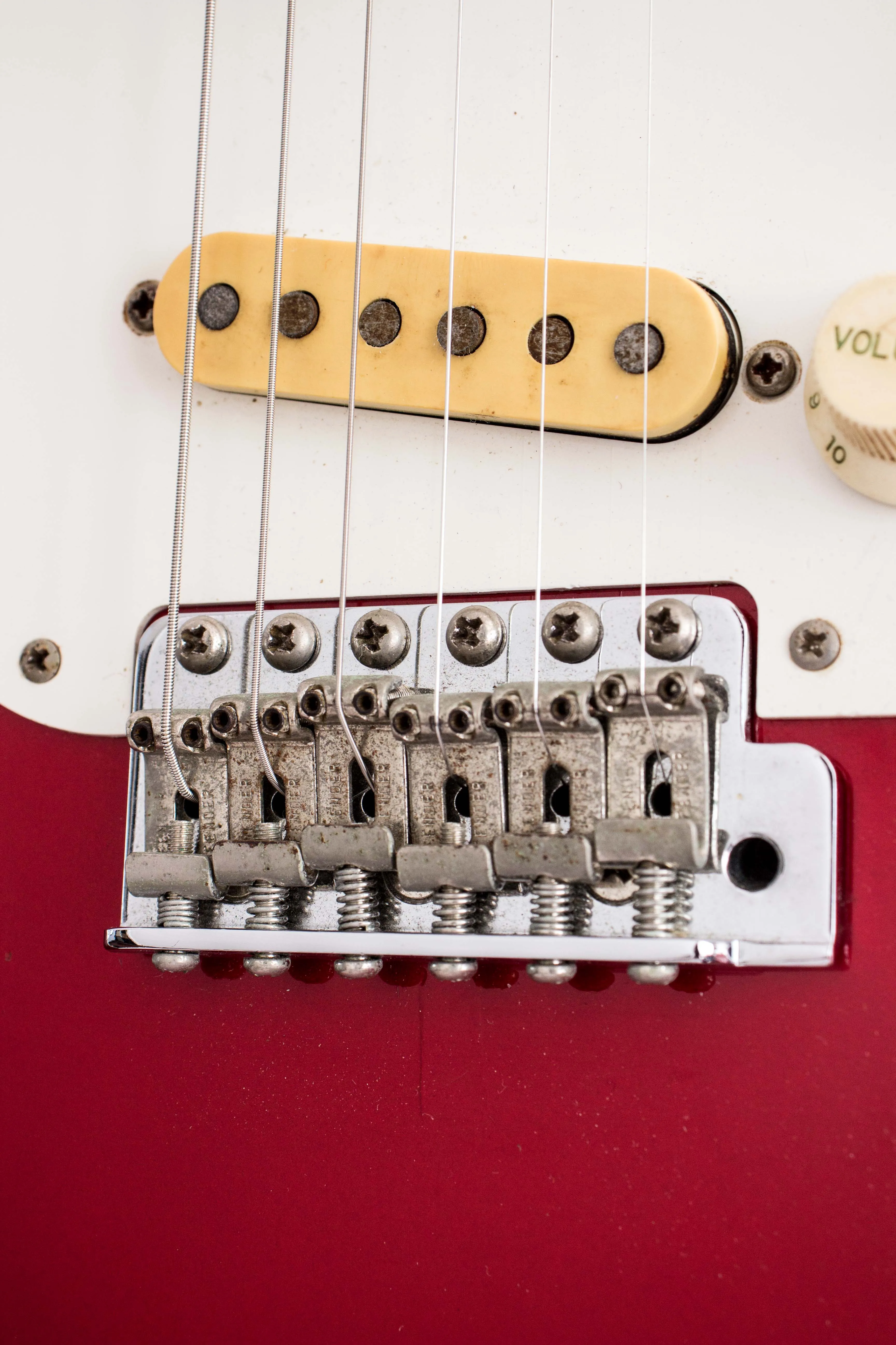 Fender Japan '54 Stratocaster ST54-115 Candy Apple Red 1987
