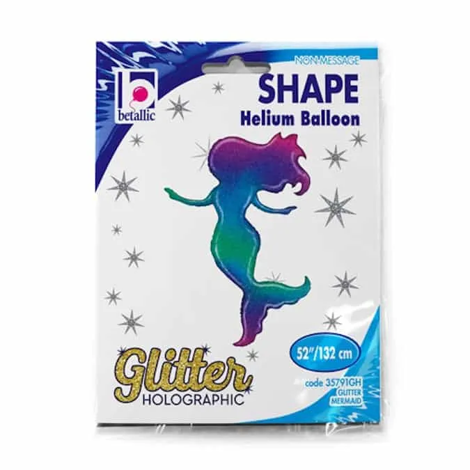 Foil balloon 52″ Glitter Mermaid