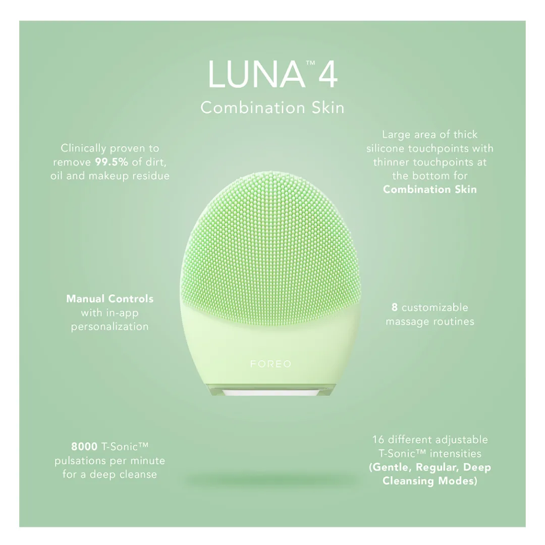 Foreo LUNA 4 Facial Cleansing & Massaging Device