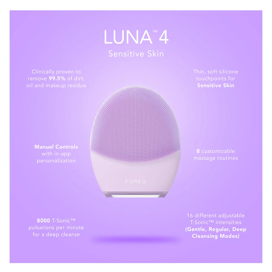 Foreo LUNA 4 Facial Cleansing & Massaging Device
