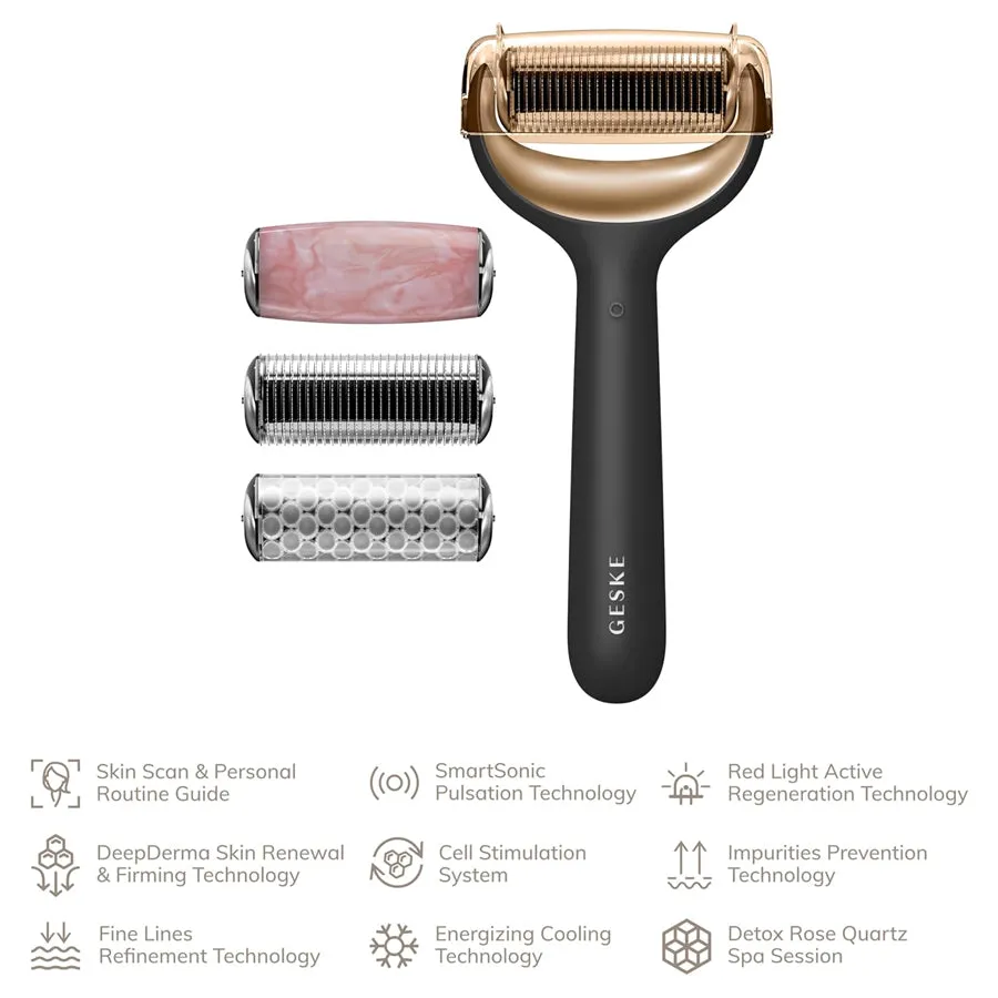 GESKE MicroNeedle Face & Body Roller 9 in 1