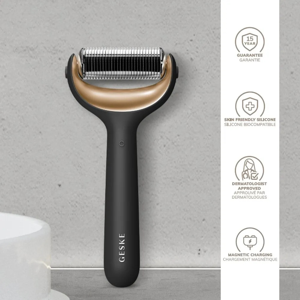 GESKE MicroNeedle Face Roller 9 In 1 Grey