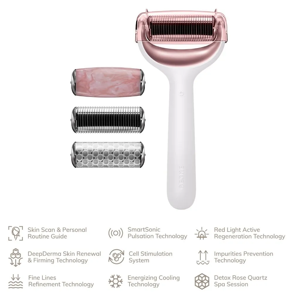 GESKE MicroNeedle Face Roller 9 In 1 Starlight