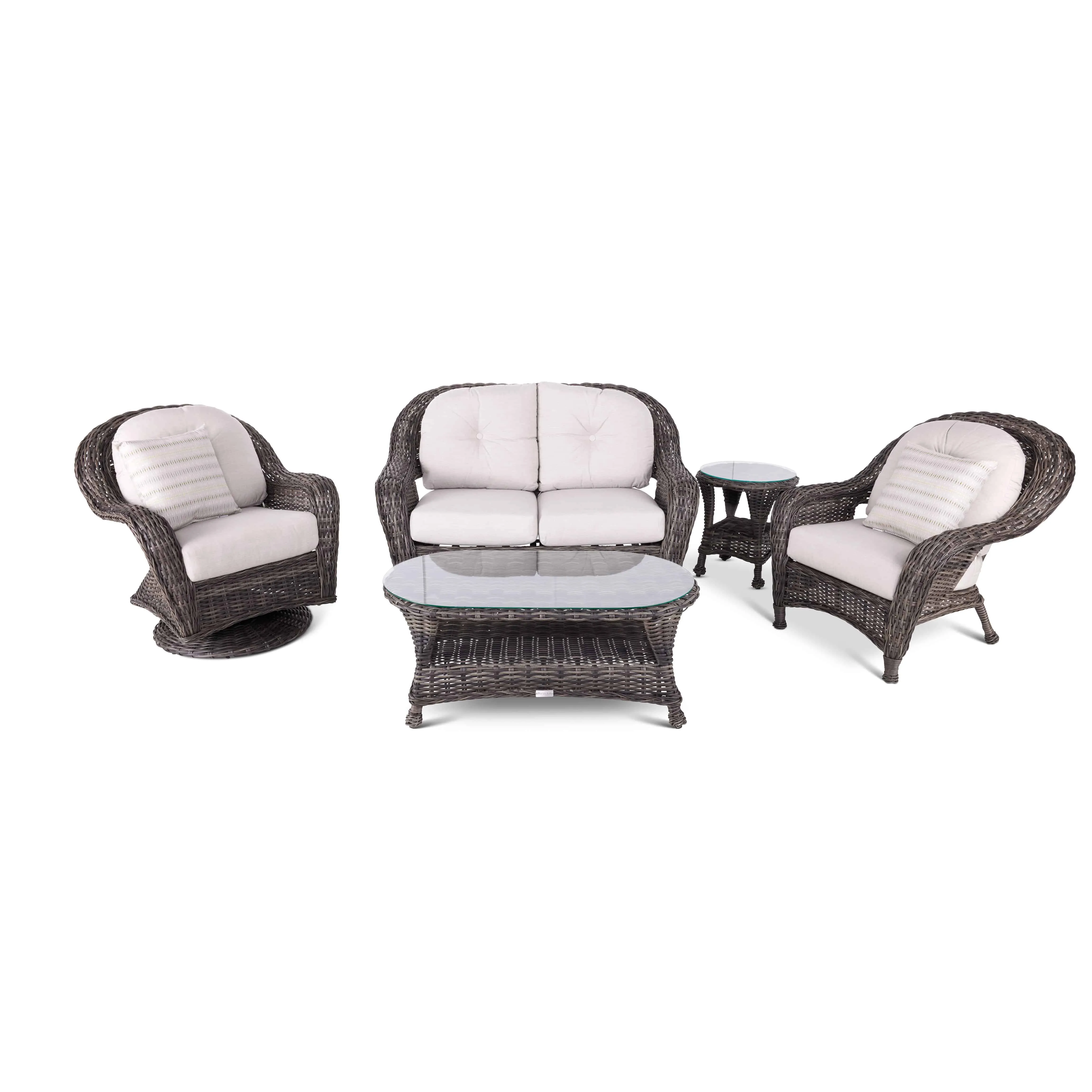 Glenview 5 Piece Loveseat Group