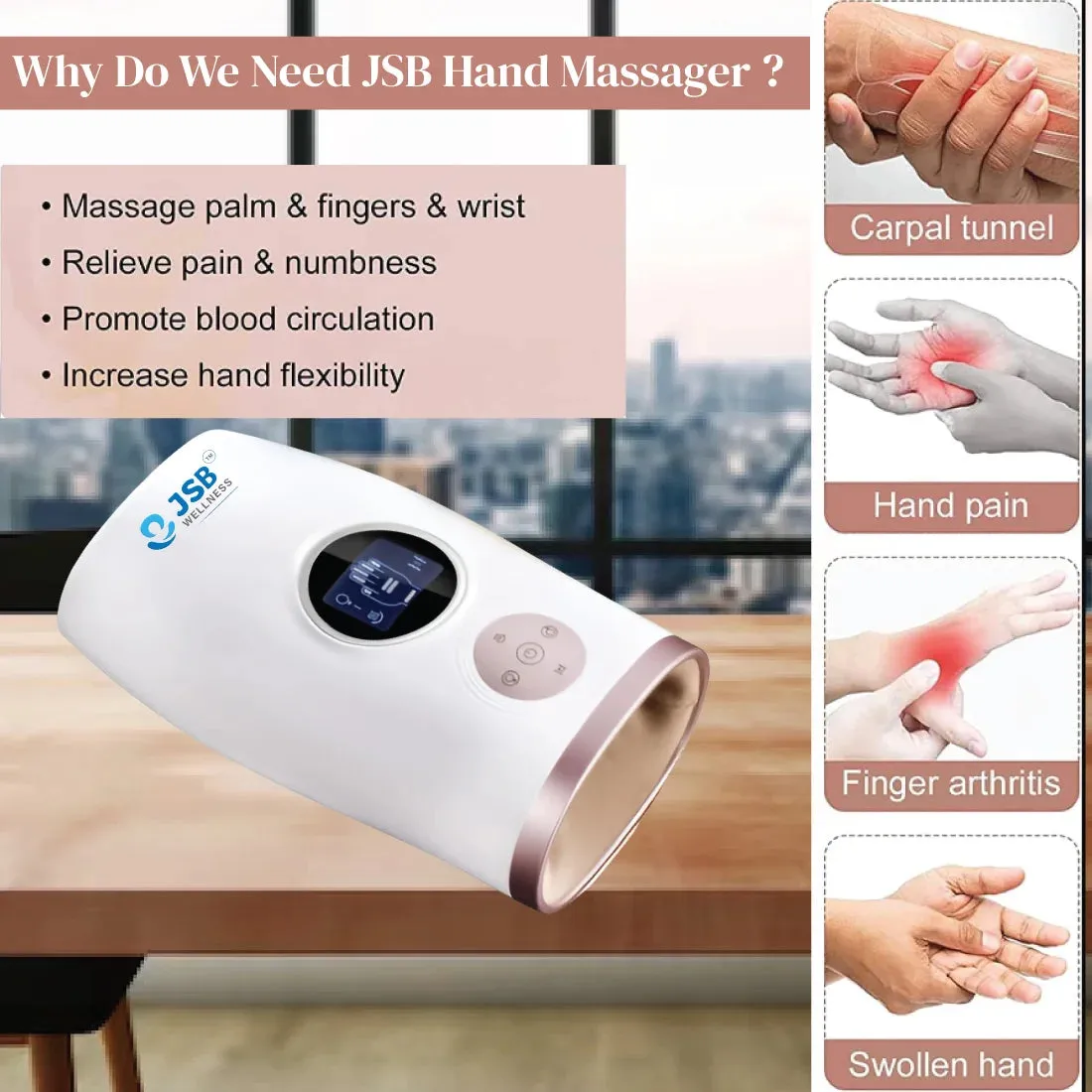 Handheld Massager Electric JSB HF153