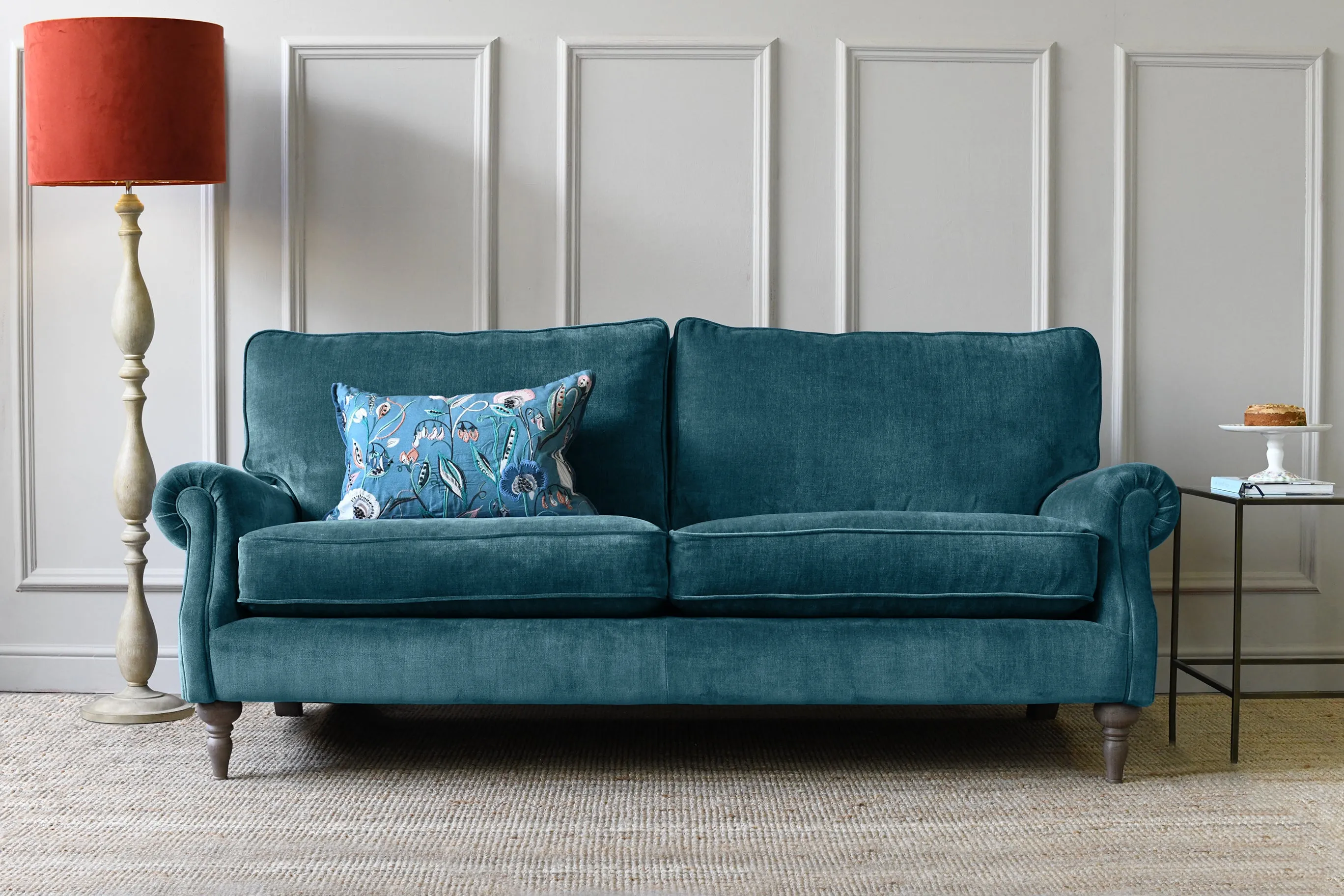 Harper | 3 Seater Sofa | Manolo Teal