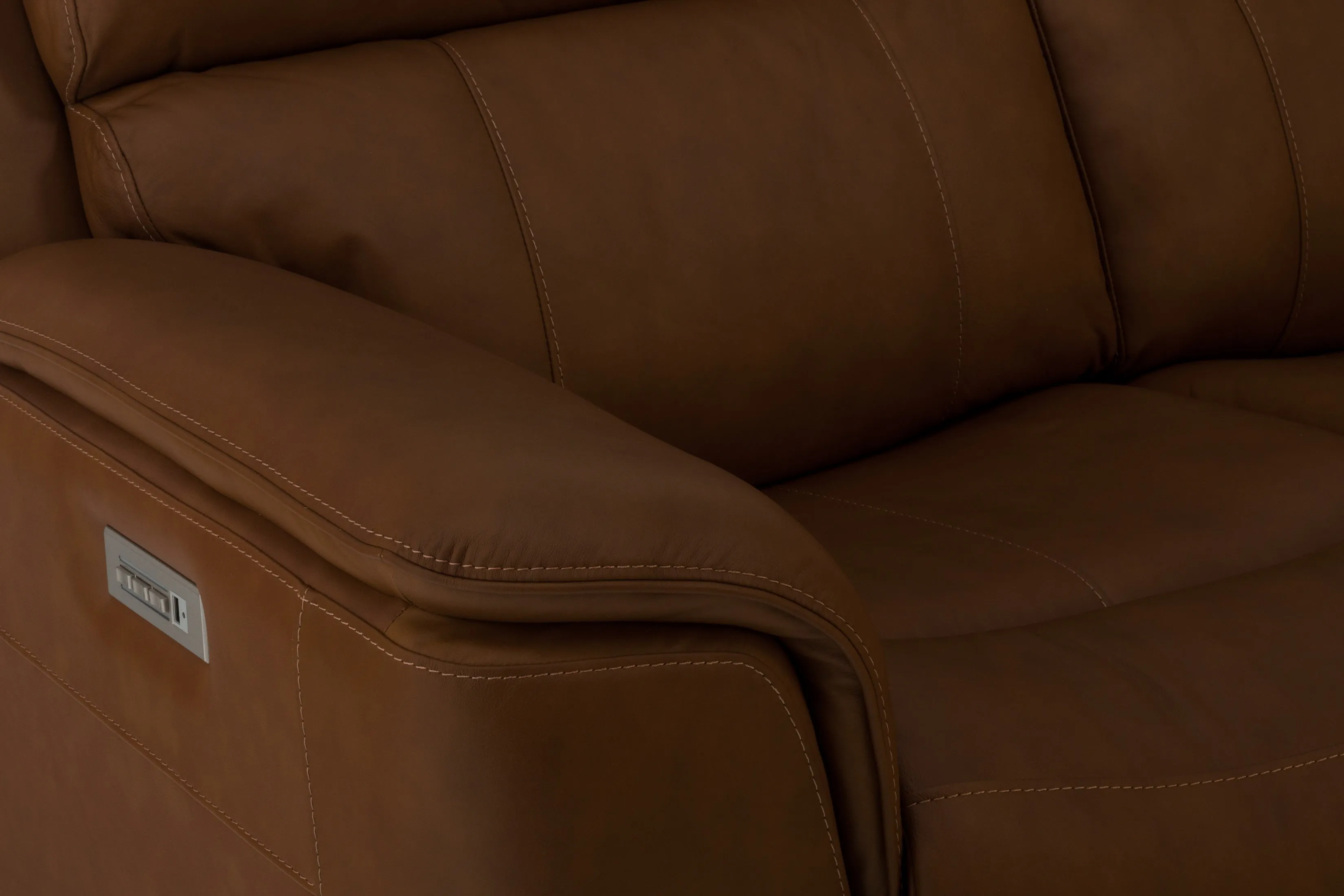 Henry Leather Power Reclining Sofa