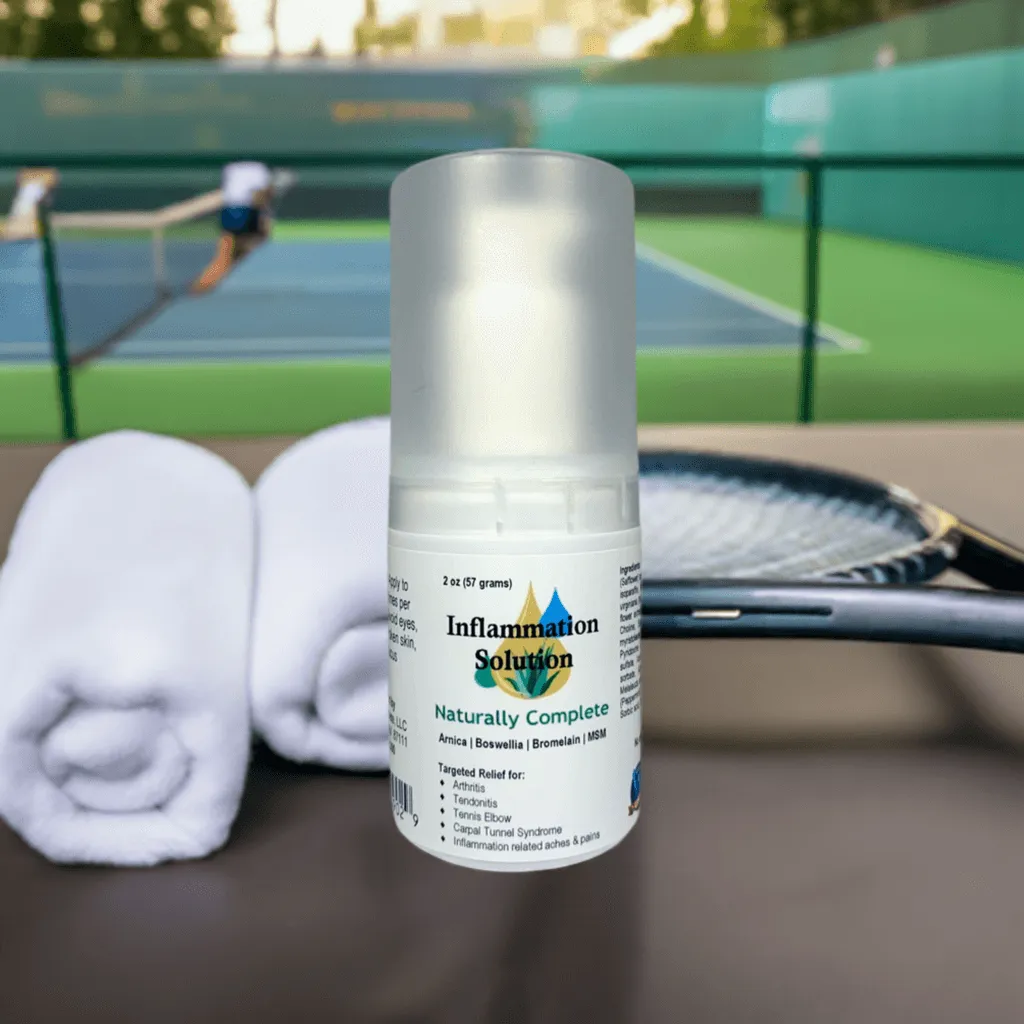 Inflammation Solution  For Your Back, Neck, Knee, Hand, Shoulder, Foot, etc. — Arnica, Vitamin B6 & MSM