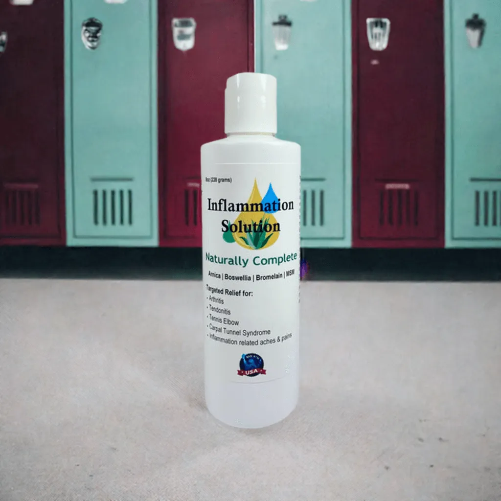 Inflammation Solution  For Your Back, Neck, Knee, Hand, Shoulder, Foot, etc. — Arnica, Vitamin B6 & MSM