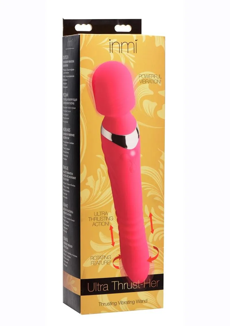 Inmi Ultra Thrust-Her Thrusting and Vibrating Silicone Wand Massager