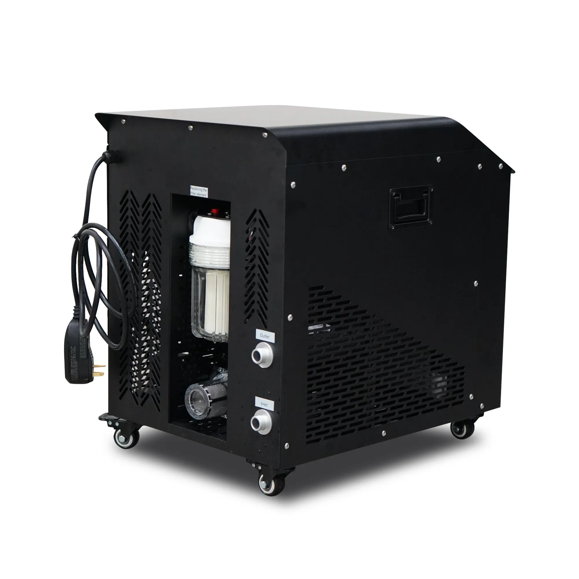Kalm Now® KryoSPA 1HP Water Chiller for Ice Bath with Heater -WiFi Enabled and O-Zone Ready -suitable for Cold plunge Tubs