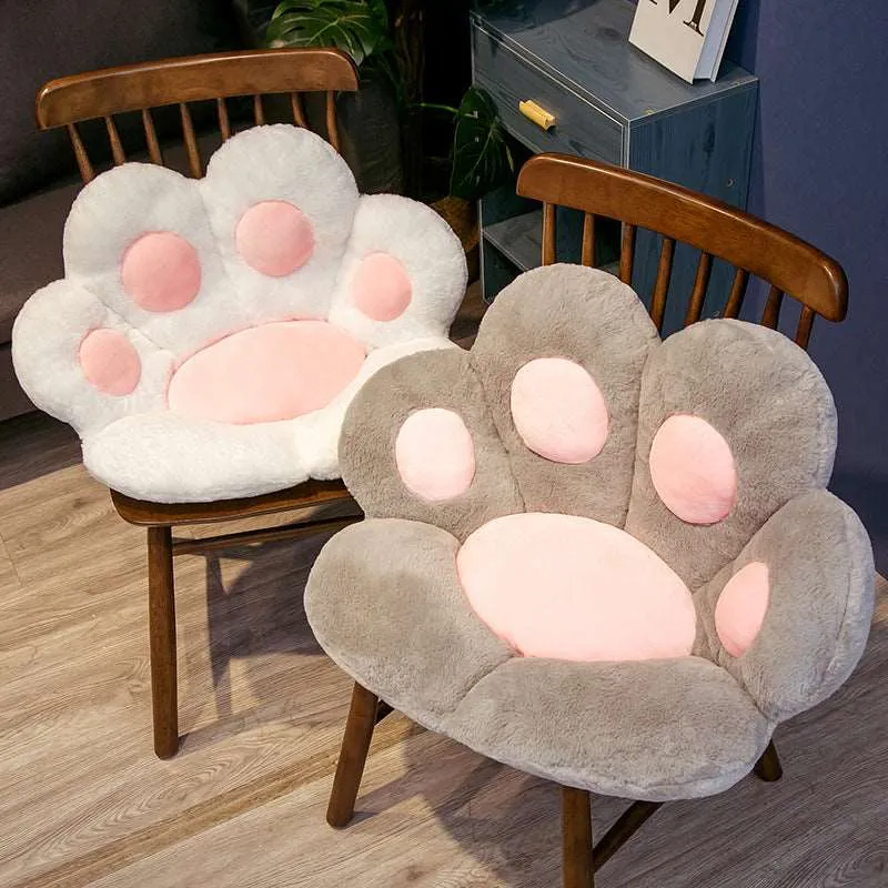 Kawaii Fluffy Paw Cushions