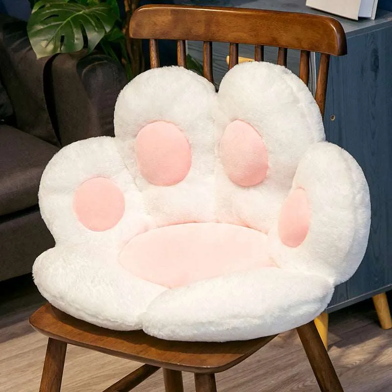 Kawaii Fluffy Paw Cushions