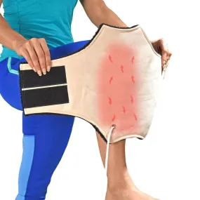 Knee Heating Pad Electric Orthopedic for Pain Relief Knee Wrap Thermal Therapy for Arthritis Ankle Elbow Joint Adjustable (Free Size) JSB H11