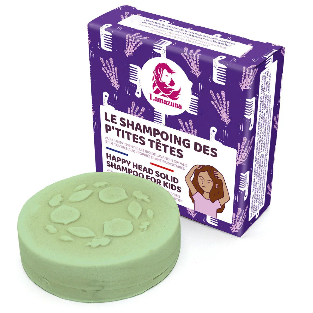 Lamazuna Happy Head Solid Shampoo For Kids