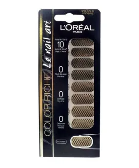 Loreal Paris Color Riche Le Nail Art 010 Gold Lingerie