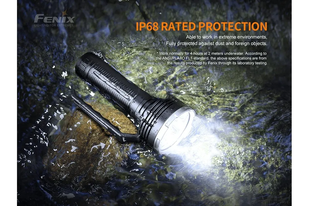LR80R Rechargeable LED Searchlight - 18000 Lumens
