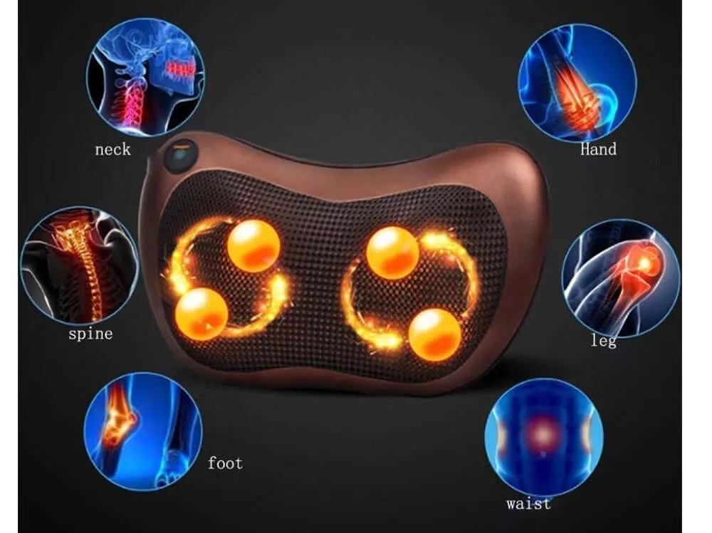 Massage Pillow Neck and Shoulder Relaxer Pillow