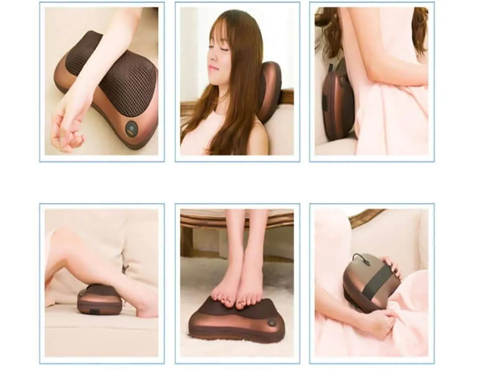 Massage Pillow Neck and Shoulder Relaxer Pillow
