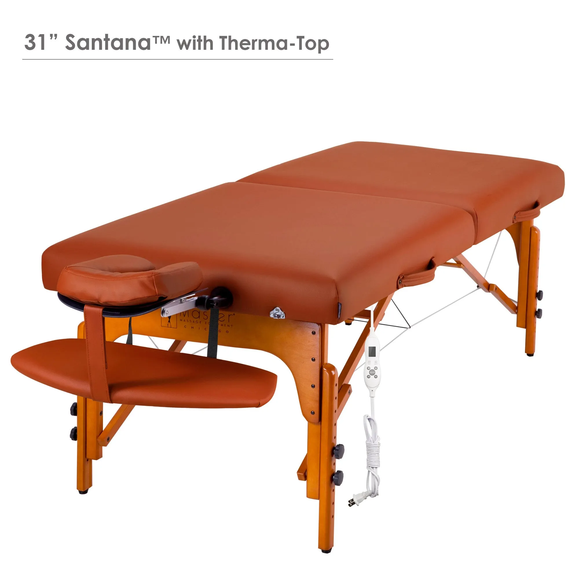 Master Massage 31" SANTANA™ Portable Massage Table Package with Ambient Light System