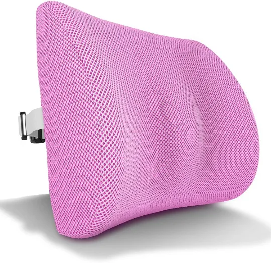 Medipaq® Memory Foam Contoured Back Support Cushion