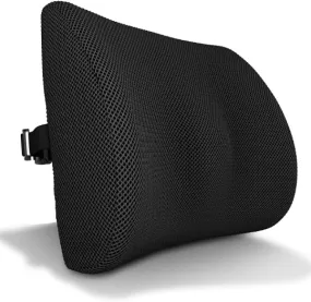 Medipaq® Memory Foam Contoured Back Support Cushion