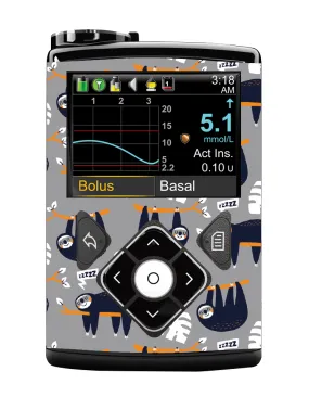 Medtronic 640/670/780G Pump Sticker (Sloth Life)