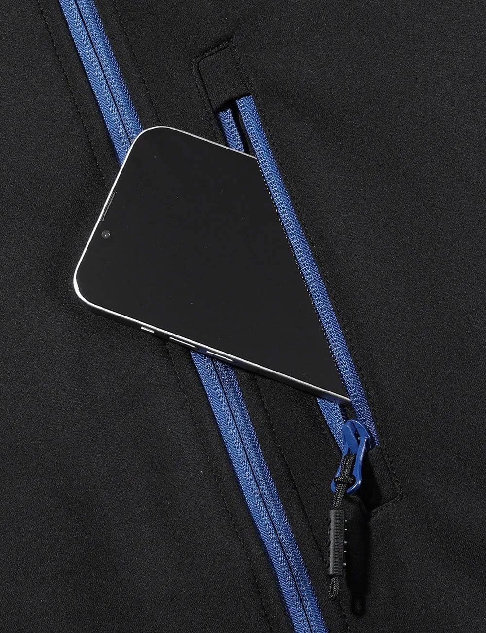 Men's Classic Heated Jacket - Black & Blue