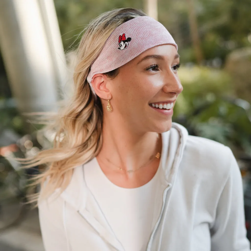 Minnie Mouse Pink Speckled Hero Headband