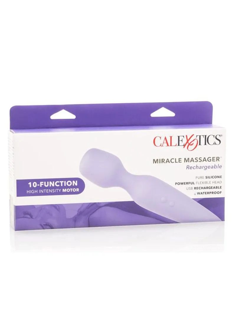 Miracle Massager USB Rechargeable Silicone Wand Waterproof