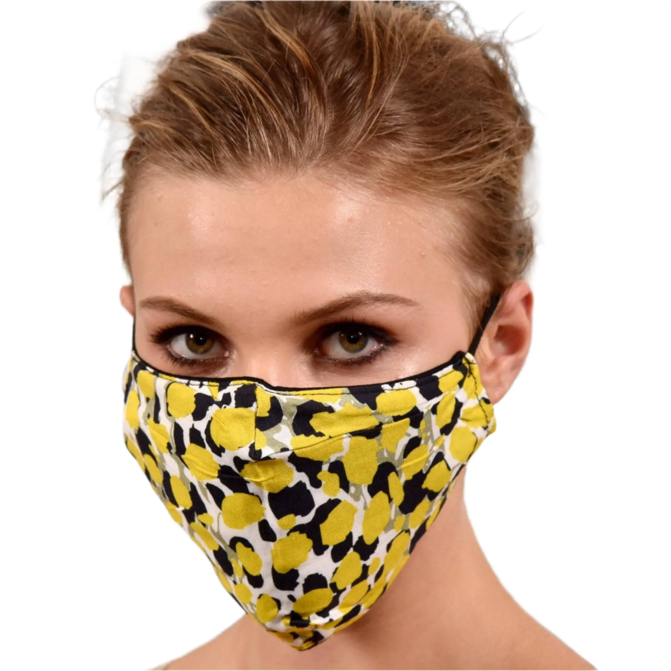 Multi Colored Spot Print Face Mask