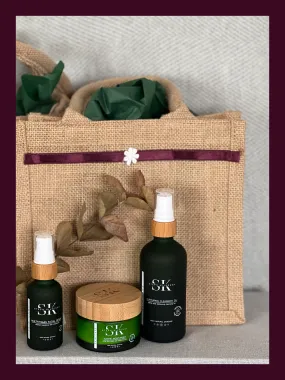 Multivitamin Facial Serum, Yummie Moisturiser & Nurturing Cleansing Oil
