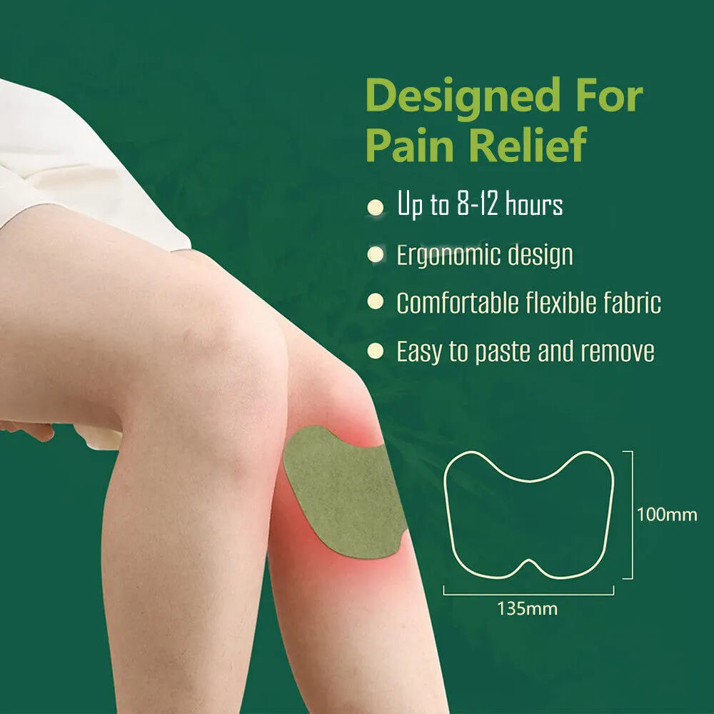 Natural Wormwood Pain Relief Patches for Joints - 24pcs