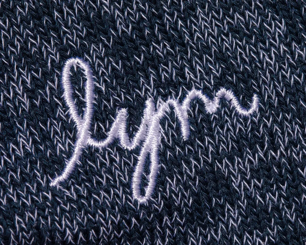 Navy and White Speckled Hero Headband