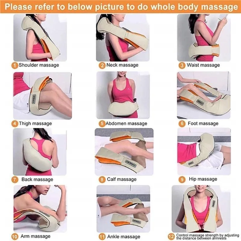 Neck and Back Massager