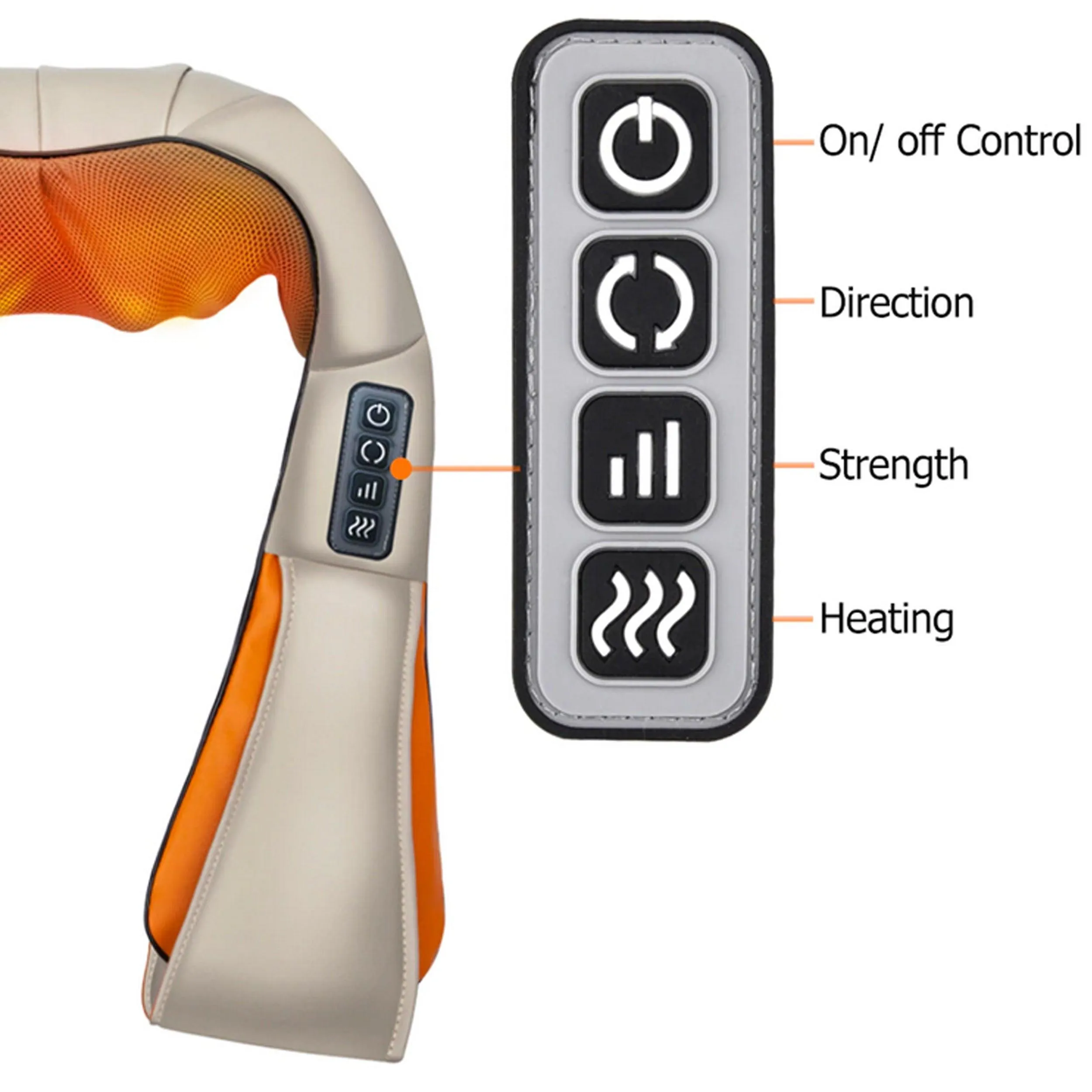 Neck and Back Massager
