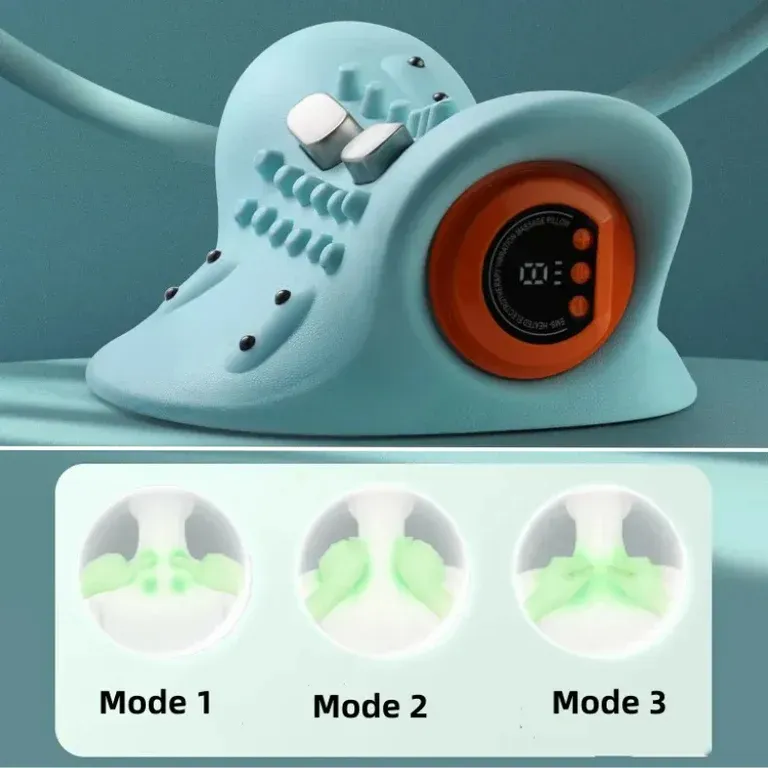 Neck Massager Pillow with Heating Acupuncture Vibration Massage