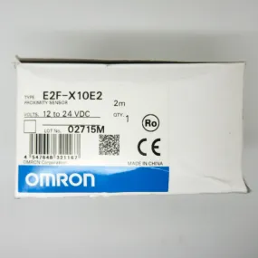 Omron 12 to 24 VDC E2F Series Resin Case Proximity Sensor E2F-X10E2