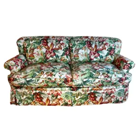Pearson Sofa Loveseat, Custom, Tropical Fabric
