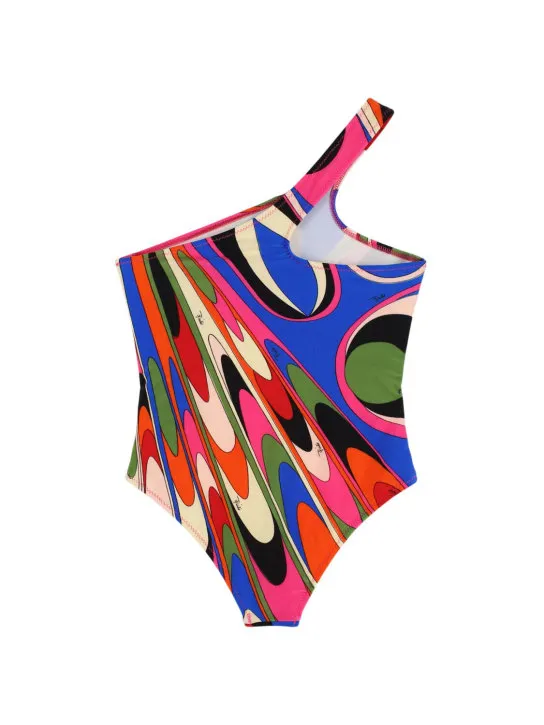 Pucci   Printed Lycra one-piece swimsuit 
