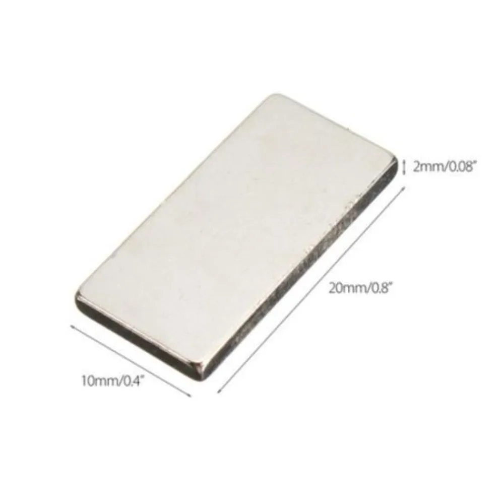 Rectangular super strong magnet 20*10*2mm
