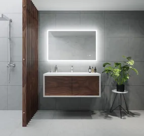 Remer Kara Backlit Bathroom Mirror - Optional Bluetooth Audio