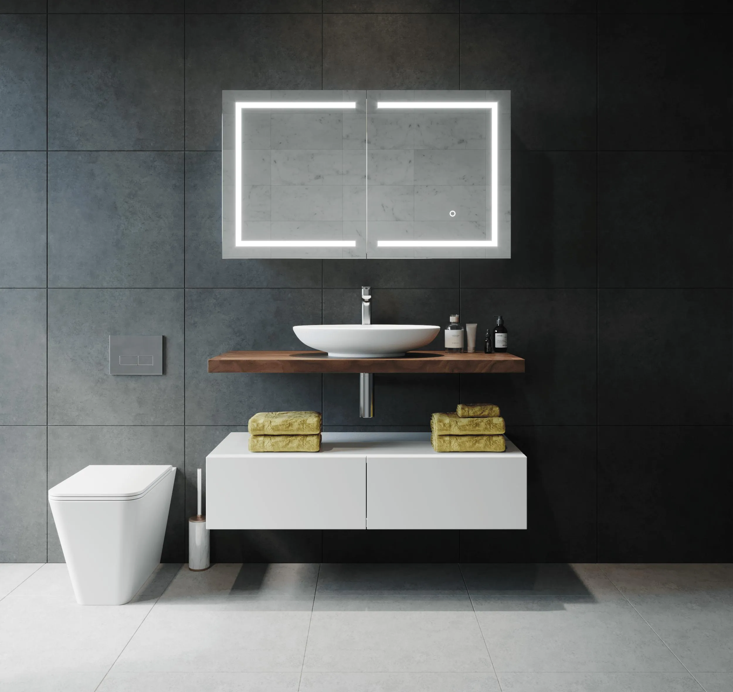 Remer Vera LED Shaving Cabinet