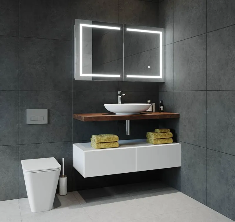 Remer Vera LED Shaving Cabinet