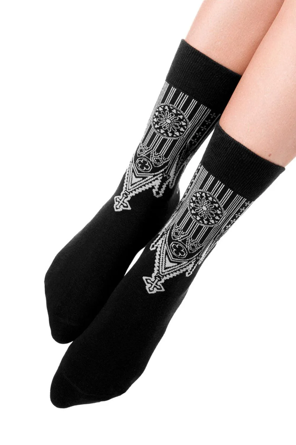 Restyle - Inverted Cathedral - Socks - Gothic Fashion Accessory