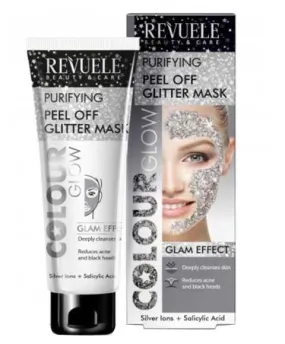 Revuele Colour Glow Purifying Peel Off Glitter Mask