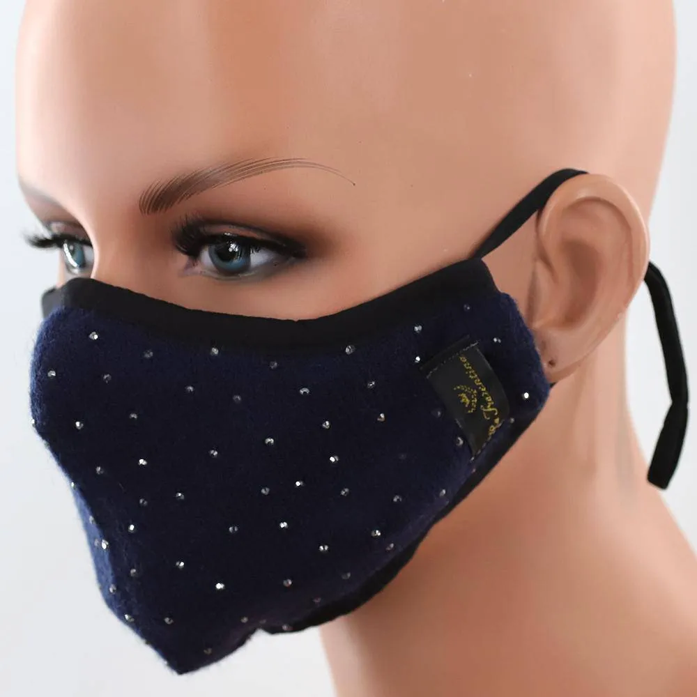 Scattered Embellished Stylish Face Mask